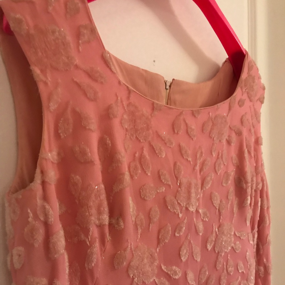 Vintage long pink tunic dress